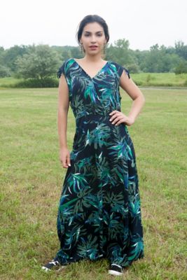 Ribbon Heart Women's Sleeveless Maxi Dress