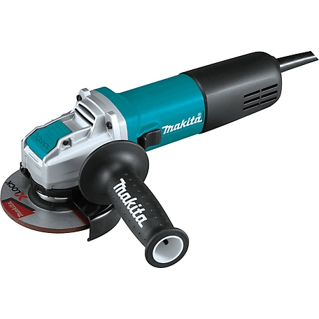 Makita 4-1/2 in. Xlock Angle Grinder, 11-3/8 in. Length, 7.5A, 5.1 lb., 11,000 RPM