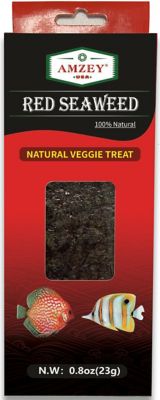 Amzey Red Seaweed Fish Food, 3-Pack