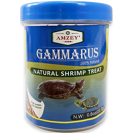 Amzey Dried Gammarus Fish Food, 0.8 oz.