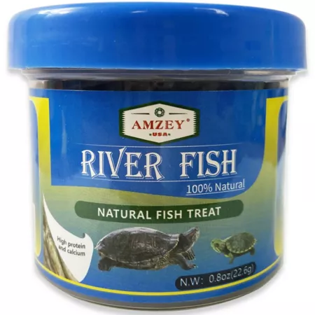 Amzey Aquatic Food for Dried River Fish 0.8 oz. Fish Food