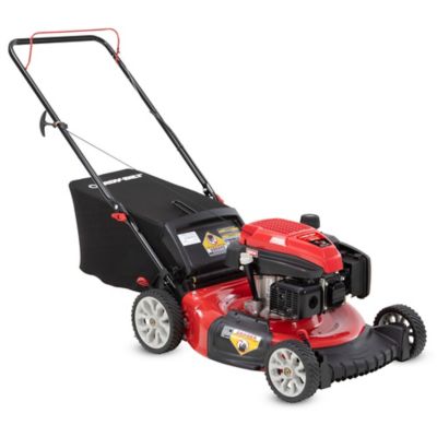 Troy-Bilt 21 in. 159cc Gas-Powered TB115 3-in-1 Push Lawn Mower Good lawnmower with bagger on a budget