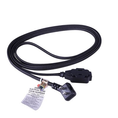 JobSmart 8 ft. Indoor Fabric Jacket Extension Cord