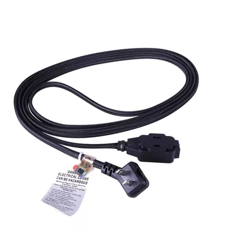 JobSmart 8 Foot Indoor Fabric Jacket Extension Extension Cords