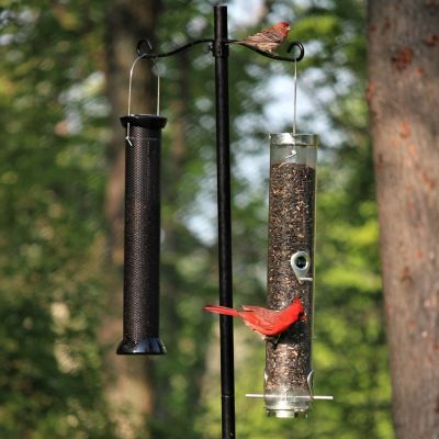 Image showing  78 in. Steel Bird Feeder Pole