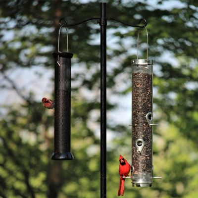 Image showing  78 in. Steel Bird Feeder Pole