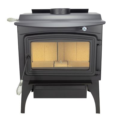Image showing  2200 sq. ft. Wood Stove with Stainless Steel Ash Lip and Blower, GWS-1800-B