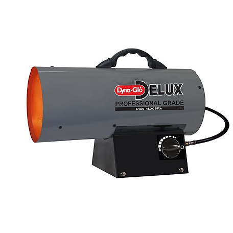 Dyna-Glo 37,000-43,000 BTU Deluxe Liquid Propane Portable Forced Air Heater
