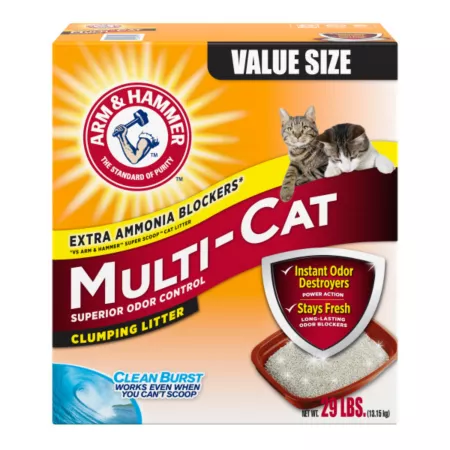 Arm & Hammer Scented Clumping Clay Cat Litter Multi-Cat 29 lb. Cat Litter