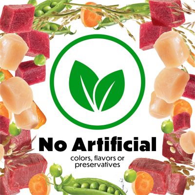 Image showing 9 th Purina Beneful Adult Chicken, Beef and Lamb in Gravy Recipe Wet Dog Food Variety pk., 10 oz., Pack of 12 Trays