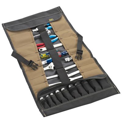 CLC 28 in. x 14 in. 32-Pocket Socket and Tool Roll Pouch