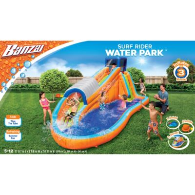 Image showing  Surf Rider Water Park with Tube Slide