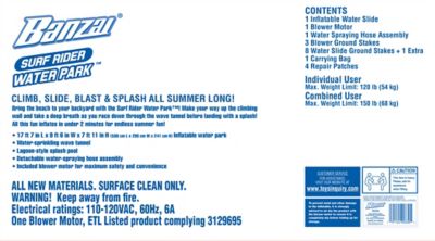 Image showing  Surf Rider Water Park with Tube Slide