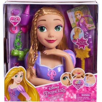 disney princess rapunzel deluxe styling head