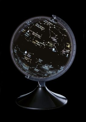 Image showing  2-in-1 Earth and Constellations Glow-in-the-Dark Globe STEM Toy