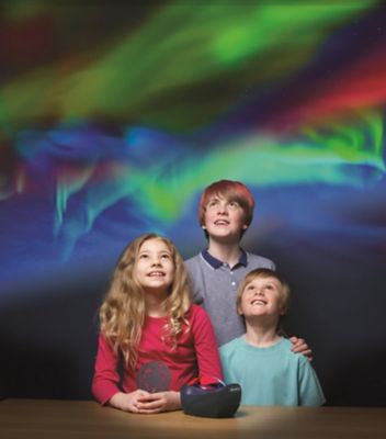 Image showing 3 th Brainstorm Toys Aurora Northern and Southern Lights Colored STEM Light Projector