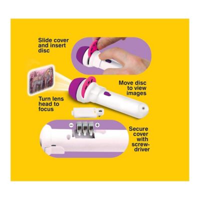 Image showing  Fairy and Unicorn Torch Flashlight and Projector