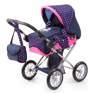 Bayer Baby Doll City Star Pram in Polka Dots