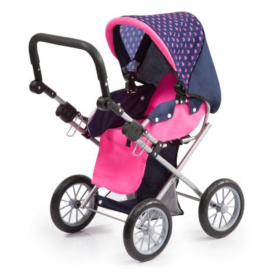 Image showing  Baby Doll City Star Pram, Polka Dots