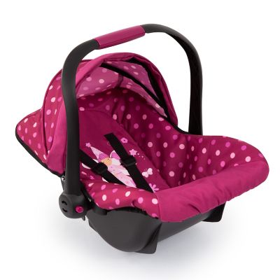 Image showing  Baby Doll Deluxe Car Seat with Canopy, Polka Dots