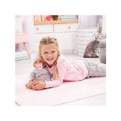 Image showing 1 th Bayer First Words 15 in. Baby Doll, Gray