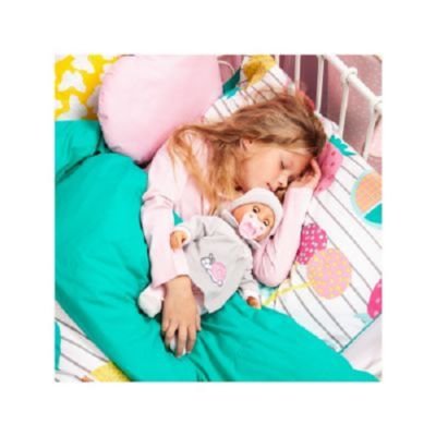 Image showing 6 th Bayer First Words 15 in. Baby Doll, Gray