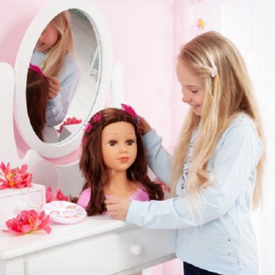 Image showing  Charlene Super Model Makeup Styling Head Pretend Play Toy