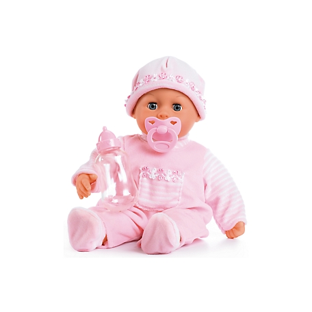 Bayer First Words 15 in. Baby Doll, Soft Pink