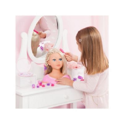 Image showing  Charlene Super Model Styling Head Pretend Play Toy, Blonde