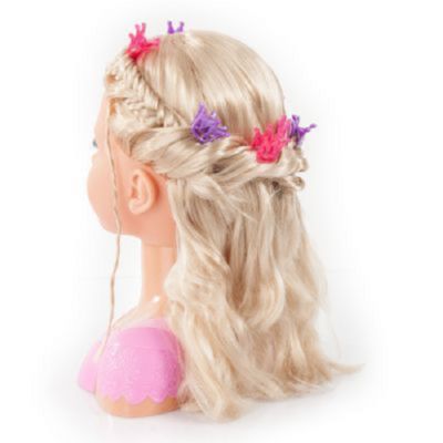 Image showing 5 th Bayer Charlene Super Model Styling Head Pretend Play Toy, Blonde