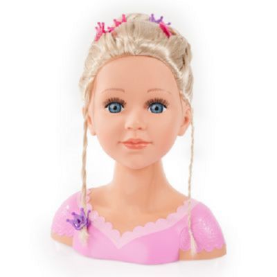 Image showing 6 th Bayer Charlene Super Model Styling Head Pretend Play Toy, Blonde