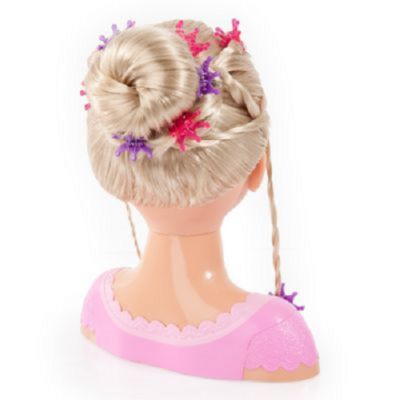 Image showing 7 th Bayer Charlene Super Model Styling Head Pretend Play Toy, Blonde