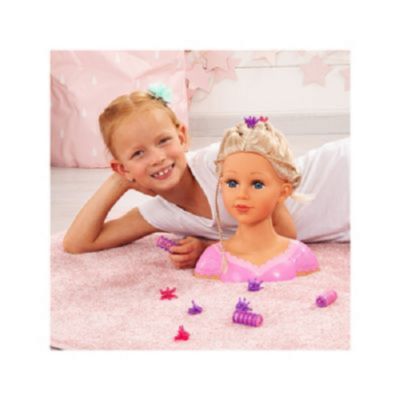 Image showing 9 th Bayer Charlene Super Model Styling Head Pretend Play Toy, Blonde