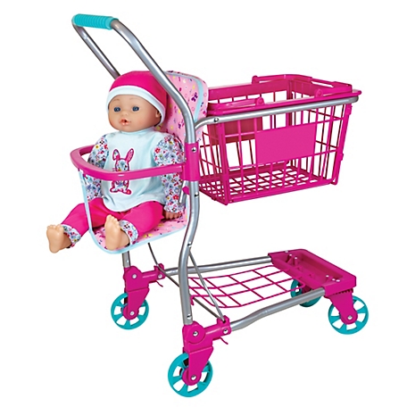 Lissi Baby Doll Shopping Cart with 16 in. Baby Doll