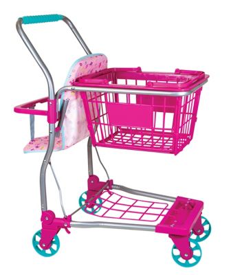 Image showing  Baby Doll Shopping Cart with 16 in. Baby Doll
