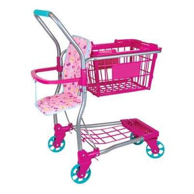 Image showing  Baby Doll Shopping Cart with 16 in. Baby Doll