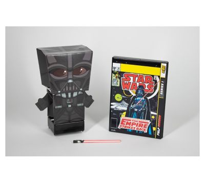 Pulp Heroes Snap Bots Pull-Back Star Wars 3D Darth Vader Figure