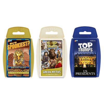 Top Trumps Interesting History Card Game Bundle