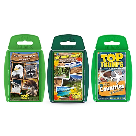 Top Trumps The Great Outdoors North American Wildlife Card Game Bundle