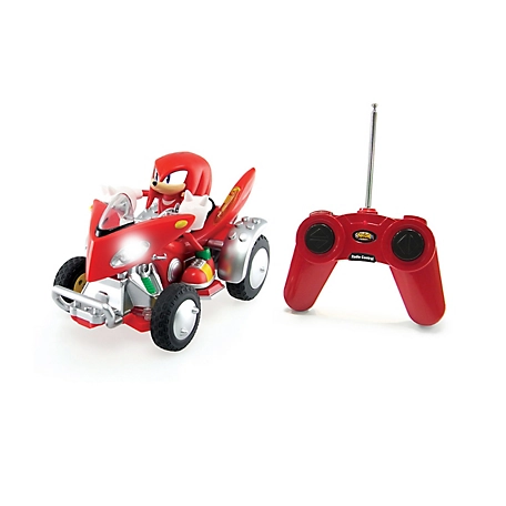 NKOK Sonic and Sega All Stars Racing Remote-Controlled Knuckle ATV Car Toy with Lights
