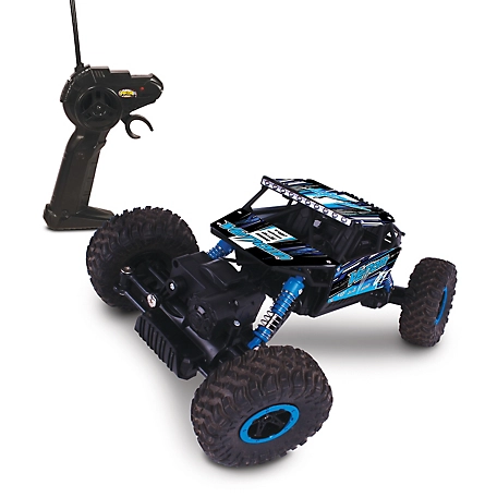 NKOK Mean Machines Radio-Controlled Rock Crawler Venom Toy Truck, 1:16 Scale