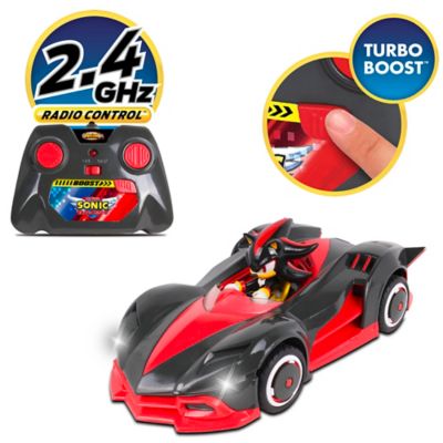 Image showing  Sonic Team Racing Radio-Controlled Race Car Toy Shadow the Hedgehog with Turbo Boost
