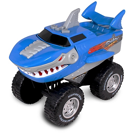 NKOK Supreme Machines Shark Chomper Motorized Toy Monster Truck Vehicle