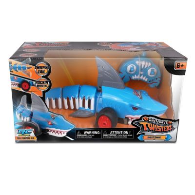 Image showing  Stunt Twisterz RTR Ghost Shark Radio-Controlled Stunt Vehicle with Sweeping Tail and Rockin' Wheels