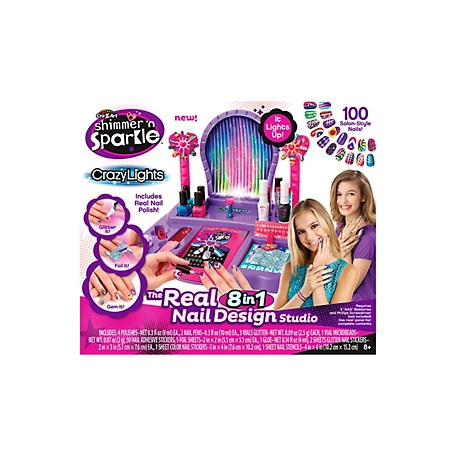 Make It Real™ Party Nails Glitter Nail Studio