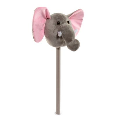 Image showing  28 in. Plush Action Elephant Stick with Music, Grey