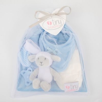 Image showing  Baby Doll with Layette Set, Brown Hair