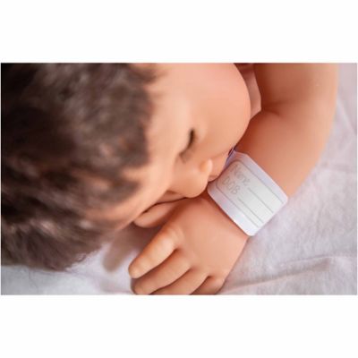 Image showing 7 th Tiny Treasures Baby Doll in Gift Box, Brown Hair