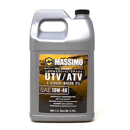 Massimo 10W40 Full Synthetic Motor Oil, 1 gal.