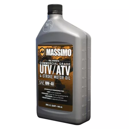 Massimo 1 pint Fully synthetic motor oil 10W40 ATV & UTV Oil & Fluids